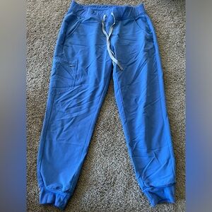 Figs Jogger Scrub Pants - Ceil Blue